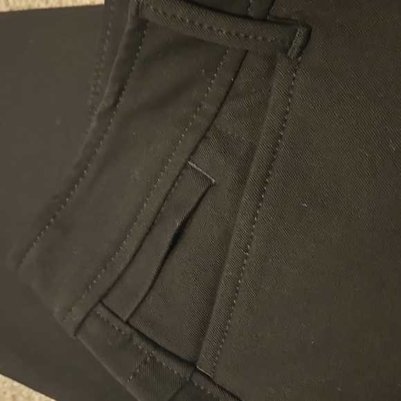 Eddie Bauer Black Slim Stright Leg Dress Pants Womens Size 4 - Picture 3 of 7